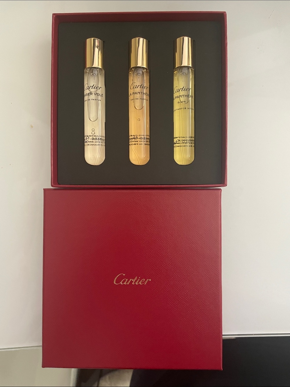 Cartier perfume set